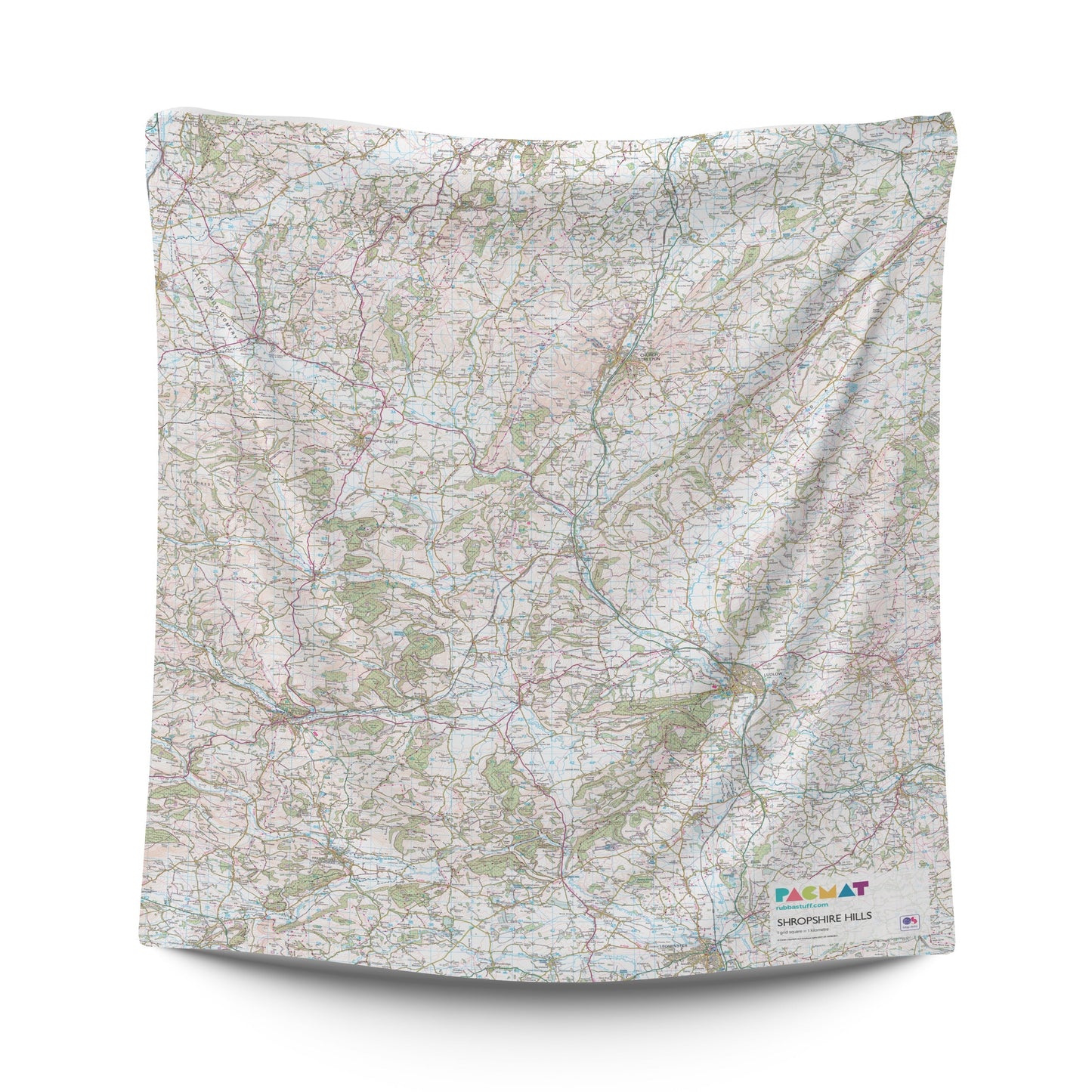 Shropshire Hills Family PACMAT Picnic Blanket