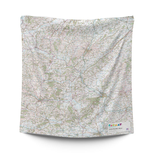 Shropshire Hills Family PACMAT Picnic Blanket