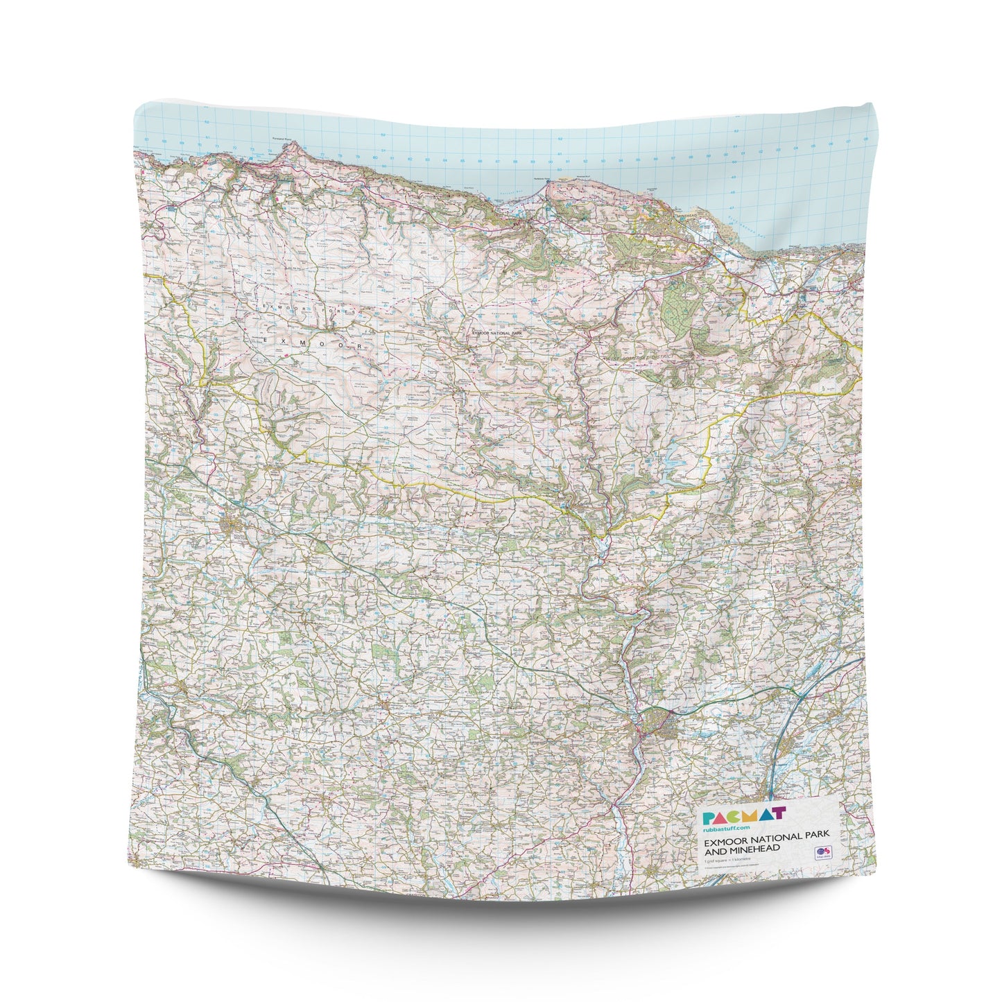 Exmoor & Minehead Family PACMAT Picnic Blanket