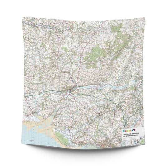 Carmarthenshire Family PACMAT Picnic Blanket