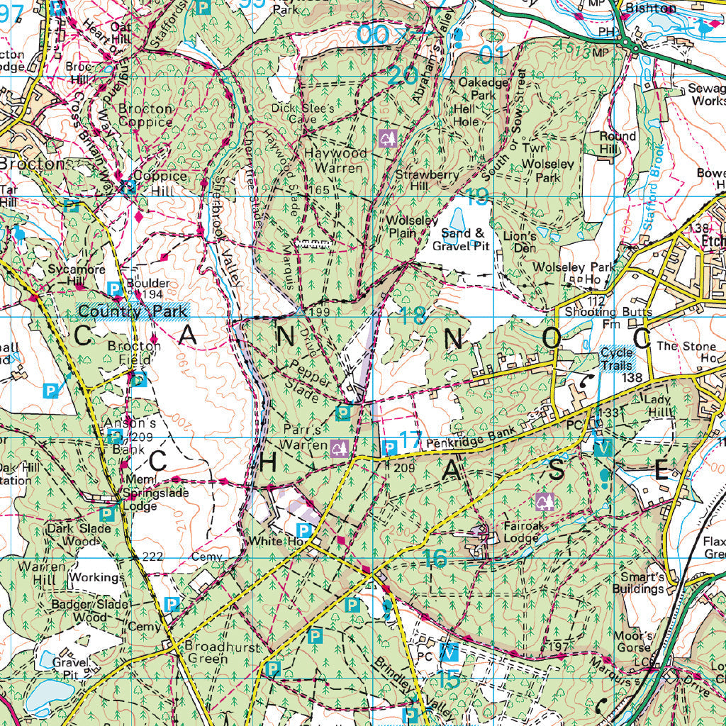 Cannock Chase Family PACMAT Picnic Blanket