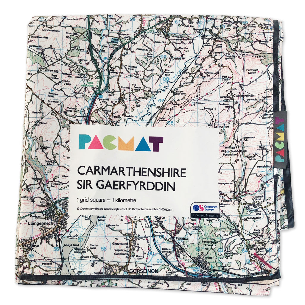 Carmarthenshire Family PACMAT Picnic Blanket