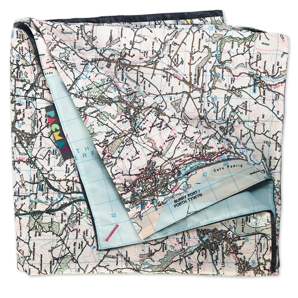 Carmarthenshire Family PACMAT Picnic Blanket