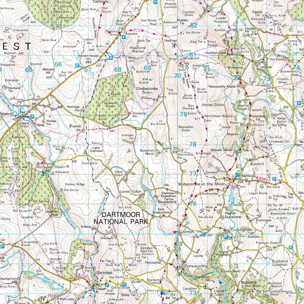 Dartmoor Family PACMAT Picnic Blanket