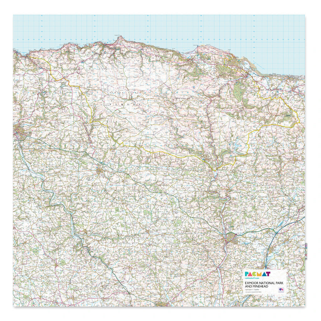 Exmoor & Minehead Family PACMAT Picnic Blanket