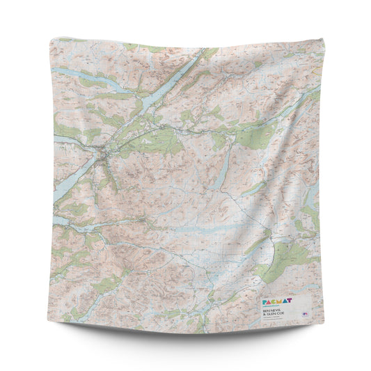 Ben Nevis & Glen Coe Family PACMAT Picnic Blanket