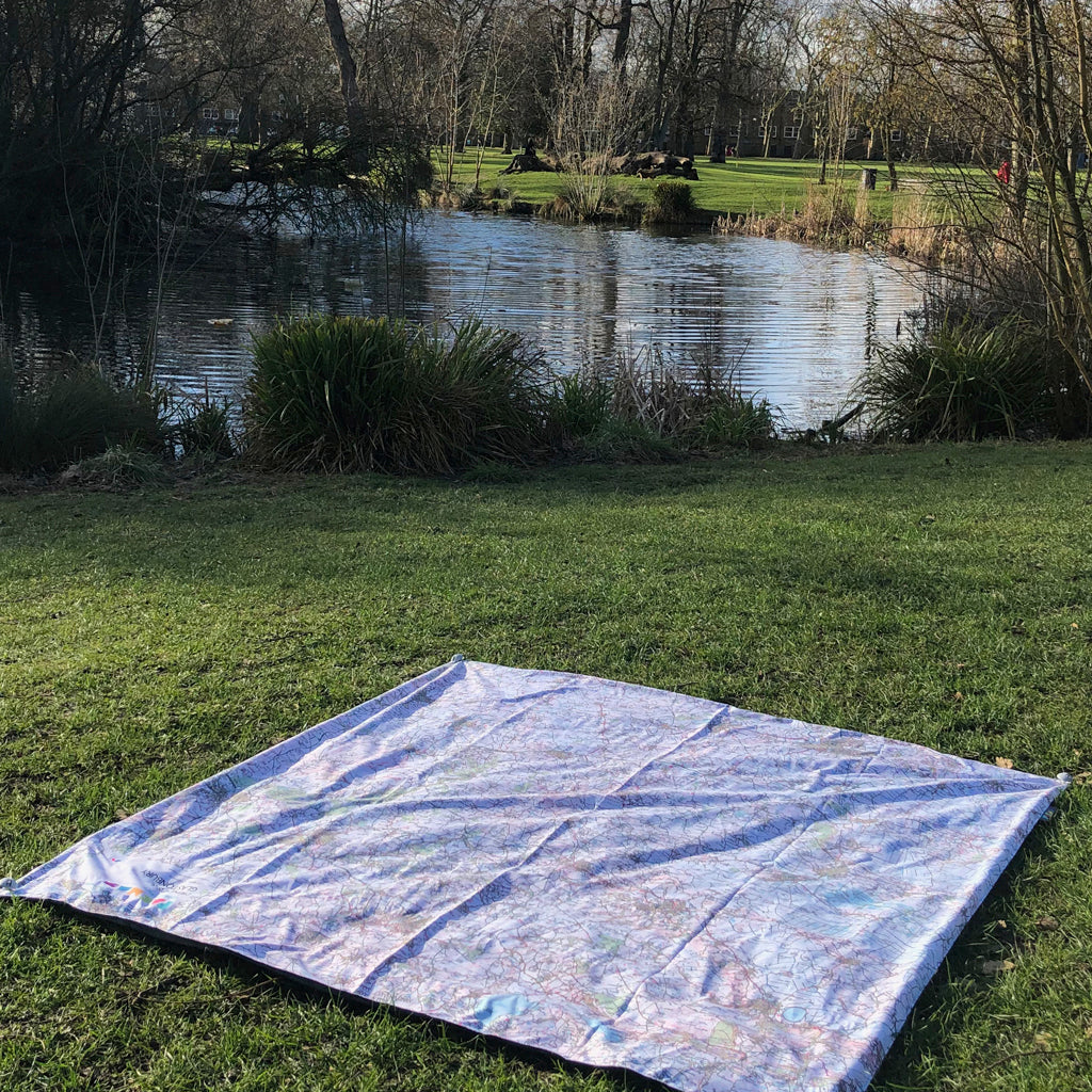 Mendips & Glastonbury Family PACMAT Picnic Blanket