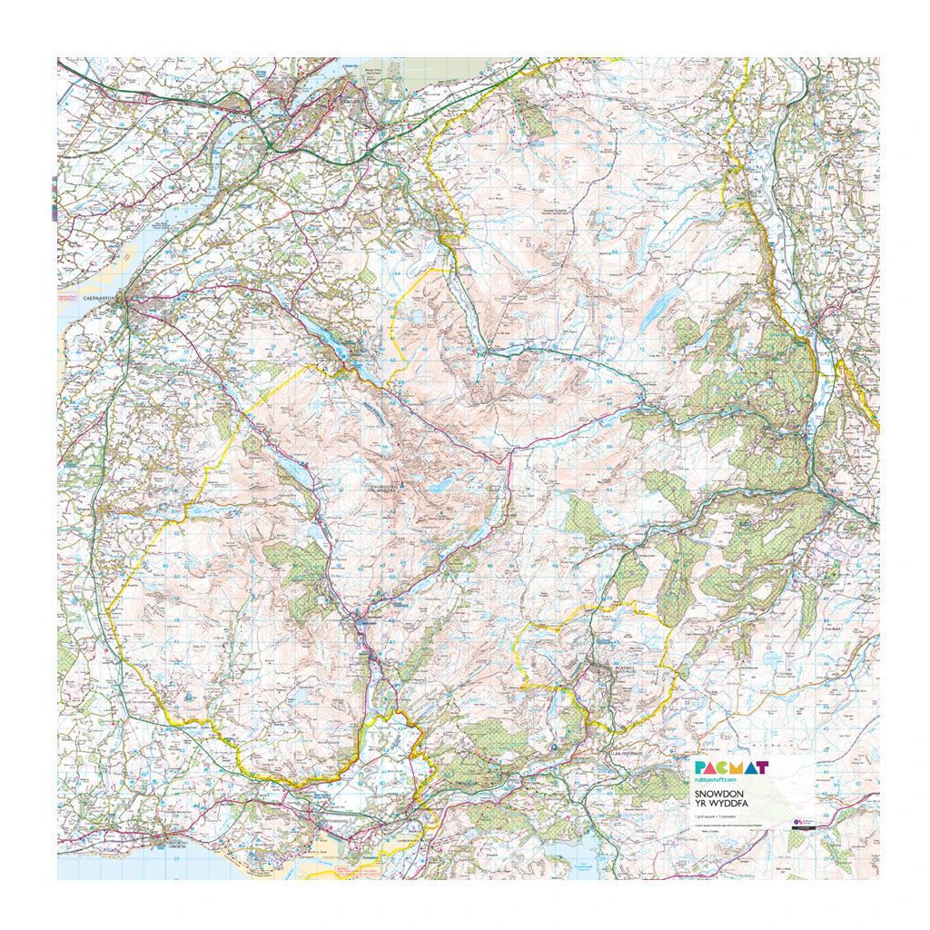 Eryri / Snowdonia Family PACMAT Picnic Blanket