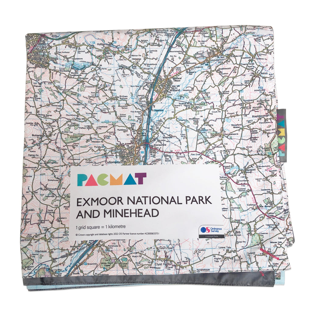 Exmoor & Minehead Family PACMAT Picnic Blanket