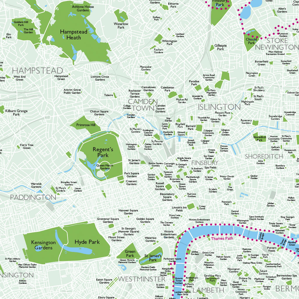 London Parks Family PACMAT Picnic Blanket