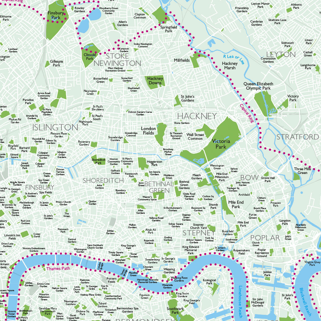 London Parks Family PACMAT Picnic Blanket