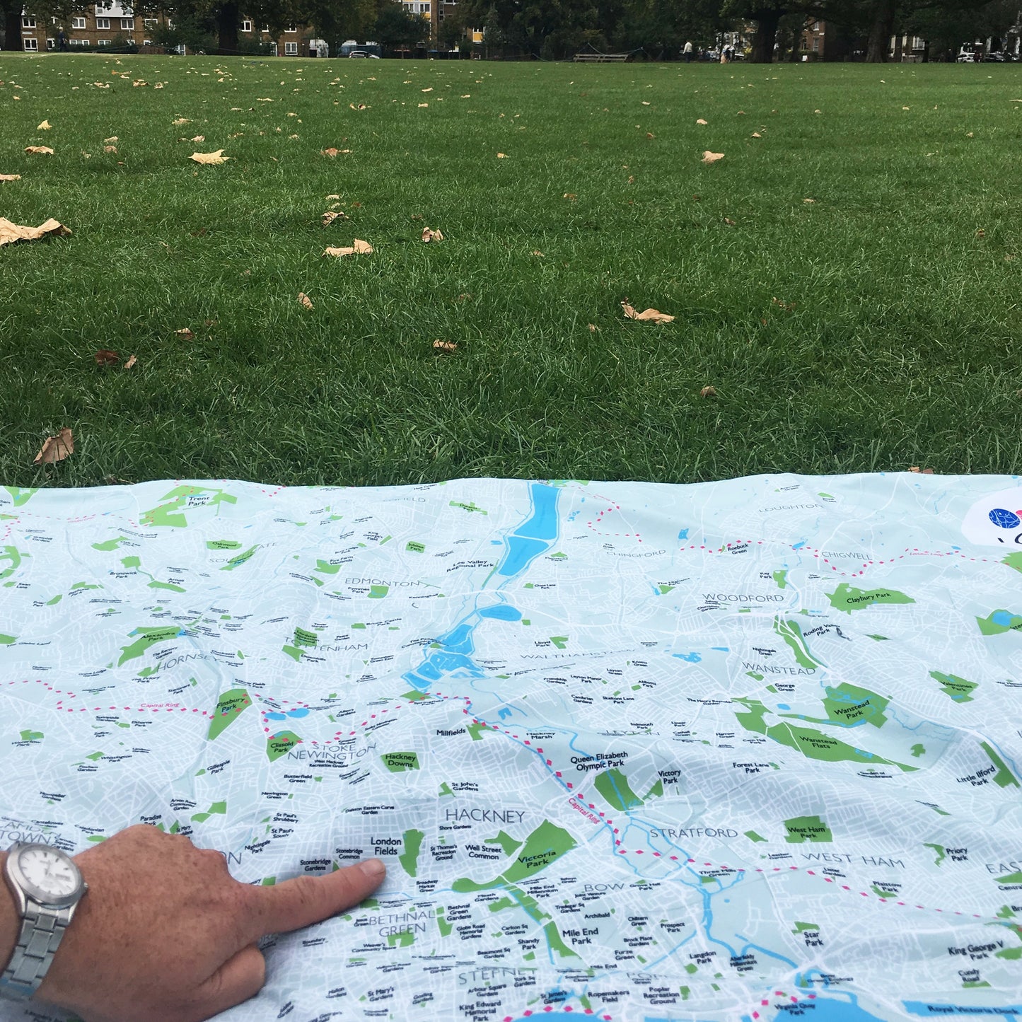 London Parks Family PACMAT Picnic Blanket